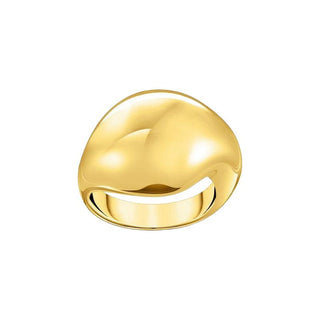 Thomas Sabo Gold-plated Ring in Organic Drop-shape