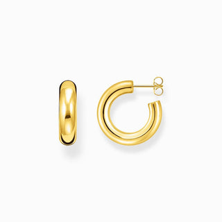 Thomas Sabo Gold-plated Small Chunky Hoop Earrings