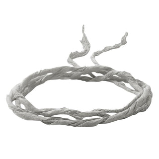 Thomas Sabo Grey Silk Ribbon Charm Necklace