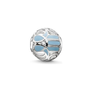 Thomas Sabo Karma Bead Blue Fatima's Hand