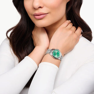 Thomas Sabo Ladies watch Divine Green with Dial in Green Silver-coloured