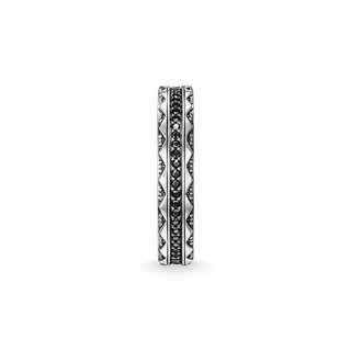 Thomas Sabo Men's Blackened Ring