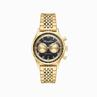Thomas Sabo Men's Watch - Rebel At Heart - Chronograph - Gold - Black