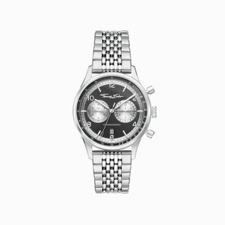 Thomas Sabo Men's Watch - Rebel At Heart - Chronograph - Silver - Black