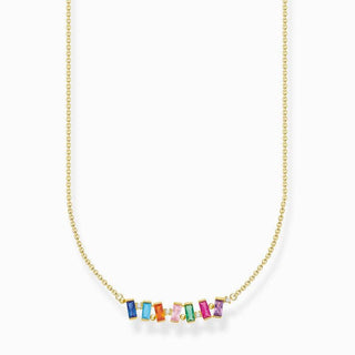 Thomas Sabo Necklace - Colourful Stones - Gold