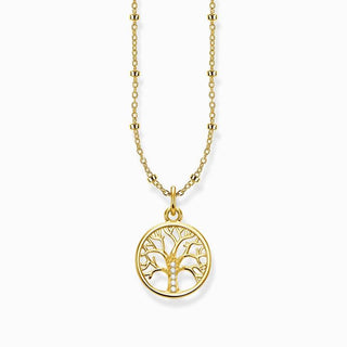 Thomas Sabo Necklace - Tree Of Love - Gold
