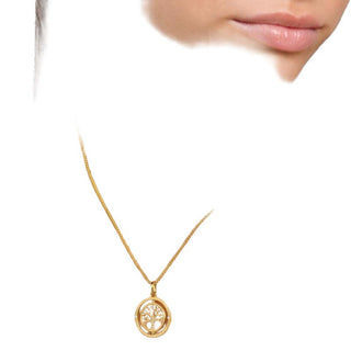 Thomas Sabo Necklace Tree of love gold