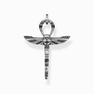 Thomas Sabo Pendant - Cross Of Live - Ankh With Scarab - Silver
