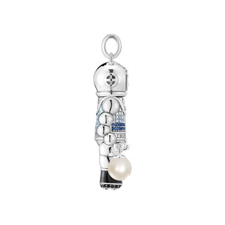 Thomas Sabo Pendant Scuba dive with pearl and blue stones
