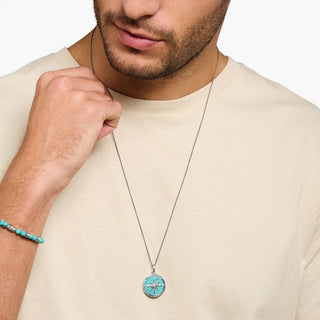 Thomas Sabo Pendant compass turquoise