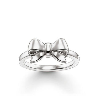 Plain Rose Gold Bow Ring