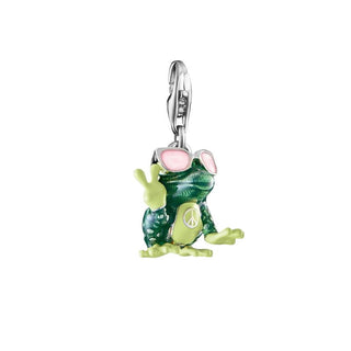 Thomas Sabo Playful Sterling Silver Frog Charm