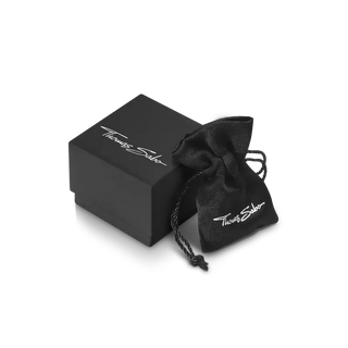 Thomas Sabo Rebel Icons Silver Band Ring Curb Design