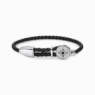 Thomas Sabo Rebel Royal Star Leather Bangle