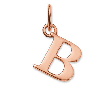 Thomas Sabo Rose Gold Plated Letter B Pendant