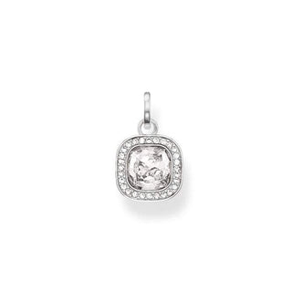 STERLING SILVER Zirconia Cosmo Pendant