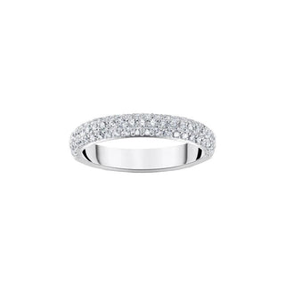 Thomas Sabo Silver Band Ring with White Zirconia
