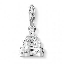 Thomas Sabo Silver Cake Charm