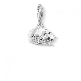 Thomas Sabo Silver Cats Charm