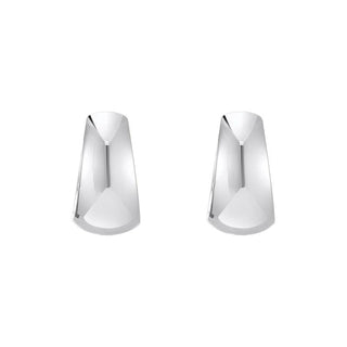 Thomas Sabo Silver Classic Hoop Earrings, Trapezoidal Shape