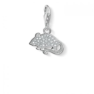 Thomas Sabo Silver Cubic Zirconia Mouse Charm