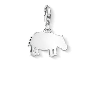 Thomas Sabo Silver Hippo Charm