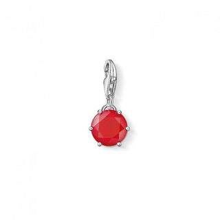 Thomas Sabo Silver July Red Coral Charm