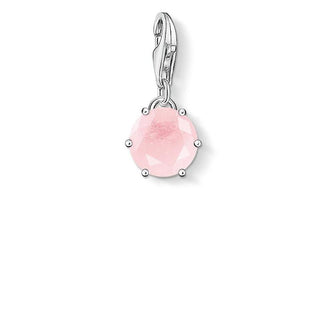 Thomas Sabo Silver October Rose Quartz Charm