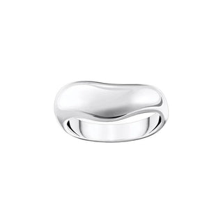 Thomas Sabo Silver Ring in Organic Shape