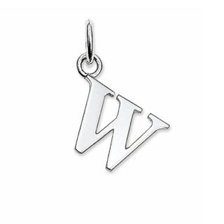 Thomas Sabo Silver Ã¢â‚¬ËœWÃ¢â‚¬â„¢ Pendant