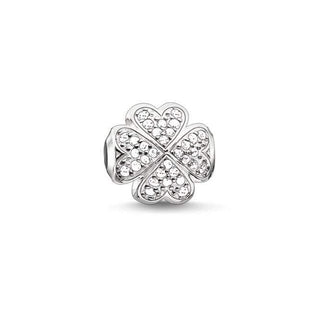 Thomas Sabo Silver White Zirconia Karma Bead