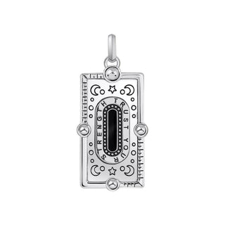 Thomas Sabo Silver pendant with a Snake, Black cold Enamel and Various Stones