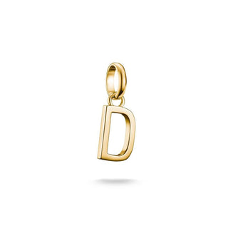 Thomas Sabo Sparkling 18k Gold Plated Letter D Connect Charm