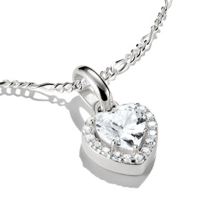 Thomas Sabo Sparkling Recycled Silver Heart Charm