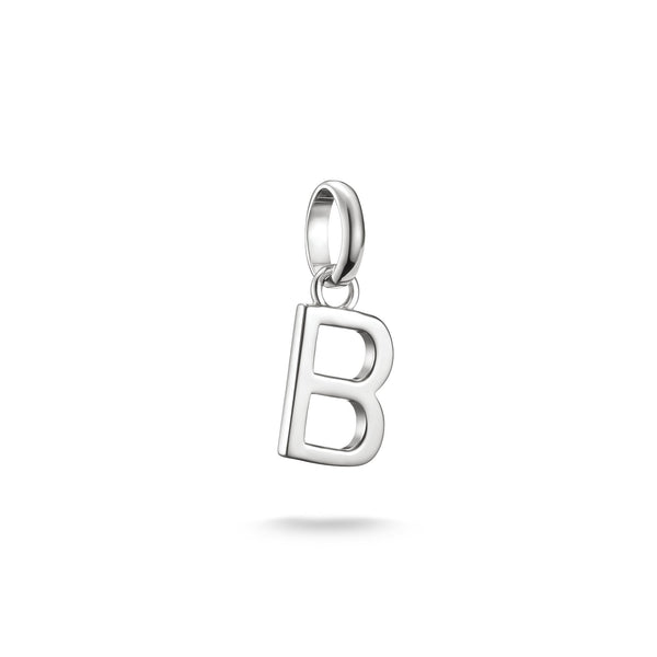 Thomas Sabo Sparkling Silver Letter B Connect Charm