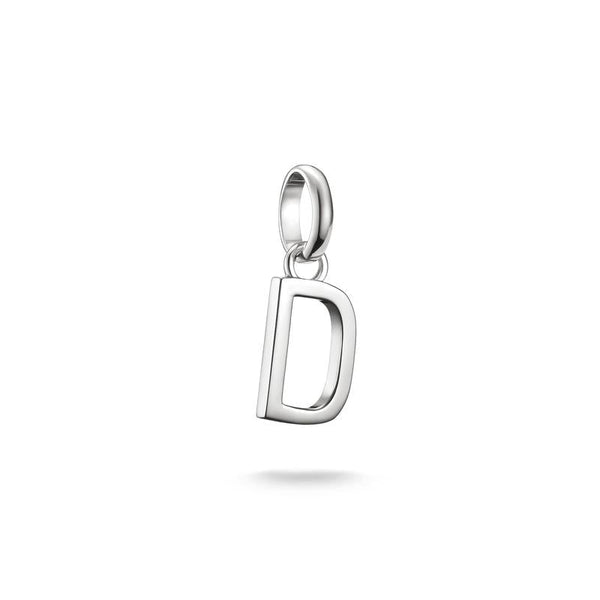 Thomas Sabo Sparkling Silver Letter D Connect Charm