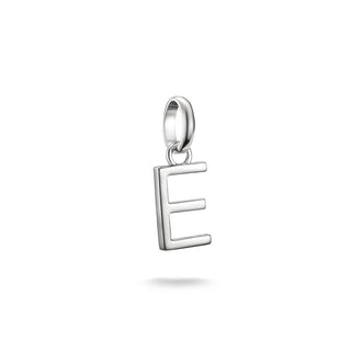 Thomas Sabo Sparkling Silver Letter E Connect Charm