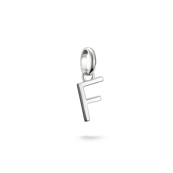Thomas Sabo Sparkling Silver Letter F Connect Charm