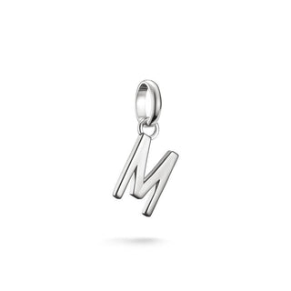 Thomas Sabo Sparkling Silver Letter M Connect Charm