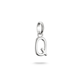 Thomas Sabo Sparkling Silver Letter Q Connect Charm