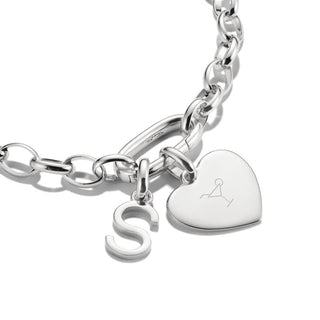 Thomas Sabo Sparkling Silver Letter S Connect Charm