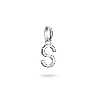 Thomas Sabo Sparkling Silver Letter S Connect Charm
