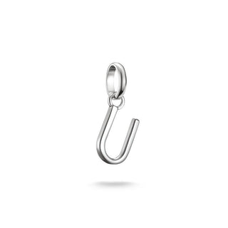 Thomas Sabo Sparkling Silver Letter U Connect Charm