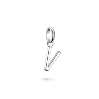 Thomas Sabo Sparkling Silver Letter V Connect Charm