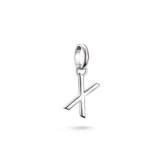 Thomas Sabo Sparkling Silver Letter X Connect Charm