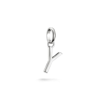 Thomas Sabo Sparkling Silver Letter Y Connect Charm
