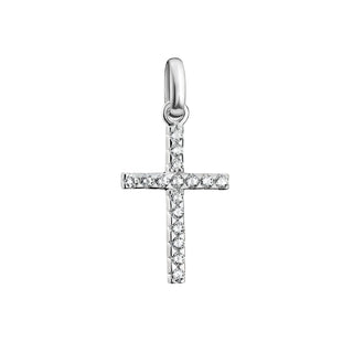 Thomas Sabo Sparkling Sterling Silver Cross Charm