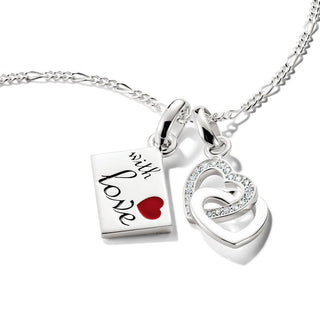 Thomas Sabo Sterling Silver Intertwined Hearts Connect Charm