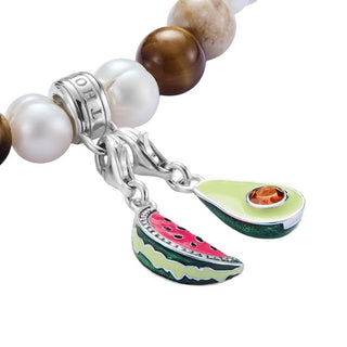 Thomas Sabo Sterling Silver Watermelon Charm