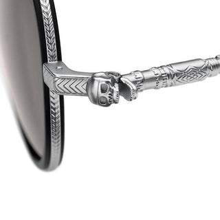 Thomas Sabo Sunglasses Harrison pilot skull polarised